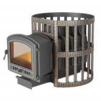 Чугунная печь для бани Легенда Ретро 24 Ковка 224 (Везувий)