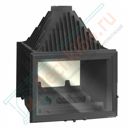 Чугунная топка Камилла 700 DF сквозное стело (Мета) 14 кВт