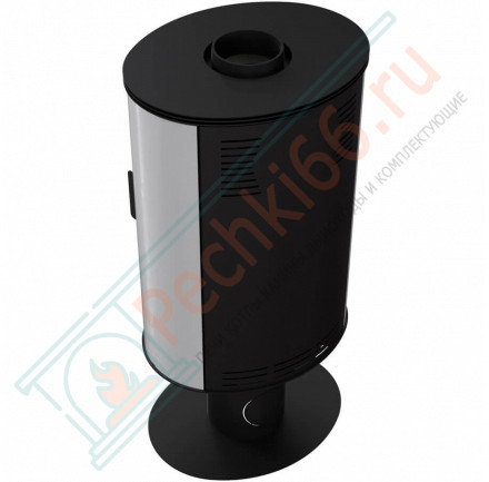 Печь-камин KOZA AB/S/N/DR/KAFEL, белый (Kratki)