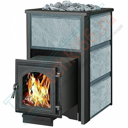 Чугунная печь для бани Легенда 28 270 Талькохлорит (Везувий) до 30 м3