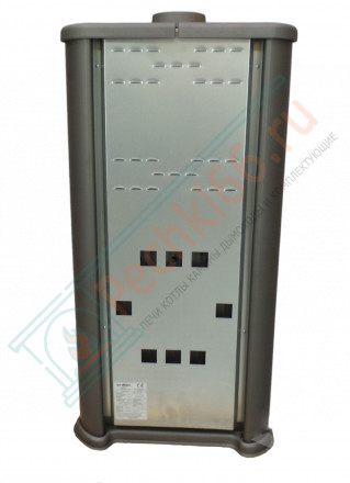 Печь-камин Lederata черная (Tim Sistem)