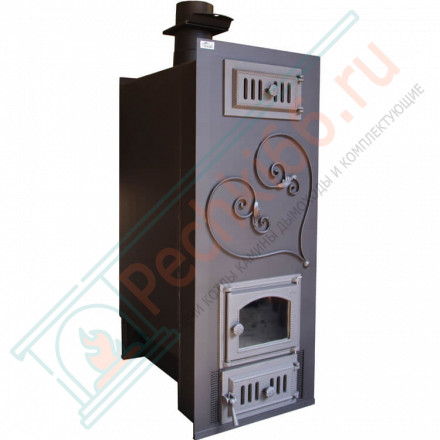 Печь для бани № 03РМ1 с конвекционным подогревом предбанника (Тройка)