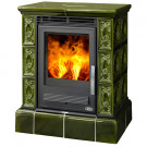 Кафельная печь Helvetia KP, керамический цоколь, 2-цвета (ABX) Кафельная печь Helvetia KP, керамический цоколь, 2-цвета (ABX)