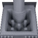 Печь для бани Гефест Гром 50 (П2) в облицовке Президент 1200/40 Серпентинит (ТехноЛит) в Нижневартовске