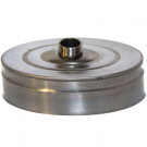 Заглушка с конденсатотводом (НЕРЖ-439/0,5) d-210 (УМК)