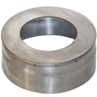 Заглушка с отверстием (НЕРЖ-439/0,5) d-200/280 (УМК)