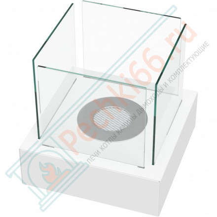 Биокамин TANGO 2, белый (Kratki)