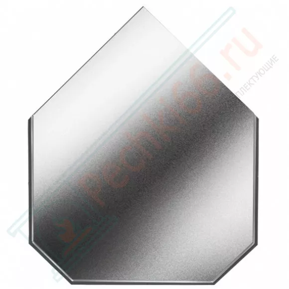 Притопочный лист VPL031-INBA, 1000Х800мм, зеркальный (Вулкан) в Нижневартовске