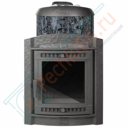 Банная печь Атмосфера L, ламели "Пироксенит" наборный (ProMetall)