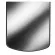 Притопочный лист VPL051-INBA, 900Х800мм, зеркальный (Вулкан) в Нижневартовске