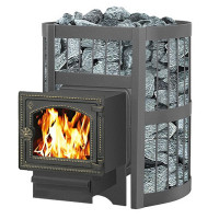 Чугунная печь для бани Легенда Стандарт 12 ДТ-3С (Везувий) до 14 м3 Чугунная печь для бани Легенда Стандарт 12 ДТ-3С (Везувий) до 14 м3