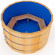 Купель кедровая Премиум круглая с пластиковой вставкой 120х120х100 (НКЗ) в Нижневартовске