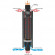 Дымоход - конвектор Окаменевшее дерево перенесённый рисунок + Жадеит, d-115, L=1000 мм (Feringer) в Нижневартовске