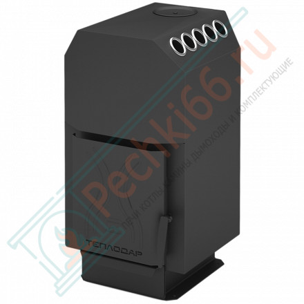 Отопительная печь ТОП-модель 140, со стальной дверцей (Теплодар) до 140 м3