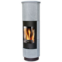 Печь-камин Delia Serpentino, талькохлорит (Thorma)