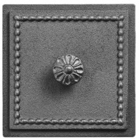 Дверца прочистная чугунная 235, антрацит (Везувий) Дверца прочистная чугунная 235, антрацит (Везувий)