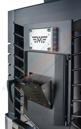 Печь для русской бани № 06МСП 03 - Нерж с парогенератором (каменка вперед) (Тройка) до 36 м3