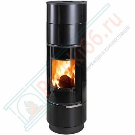 Печь-камин Delia Plus Ceramik, черная (Thorma)