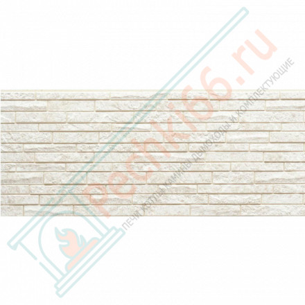 Панель фиброцементная Белый Камень EFX3351 455х1010х16 мм (Nichiha)