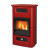 Печь-камин Wanda Classic, цвет красный (La Nordica)