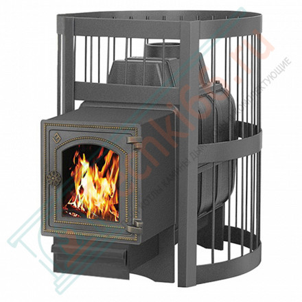 Чугунная печь для бани Легенда Стандарт 16 ДТ-4С (Везувий) до 18 м3