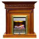 Каминокомплект Valletta - Орех с очагом Danville Antique Brass FB2 Каминокомплект Valletta - Орех с очагом Danville Antique Brass FB2