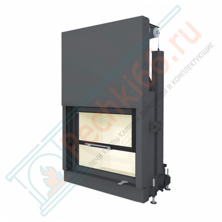 Каминная топка F 750W, белый шамот (Stav)