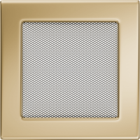 Вентиляционная решетка для камина 170х170, позолоченная (FireWay)