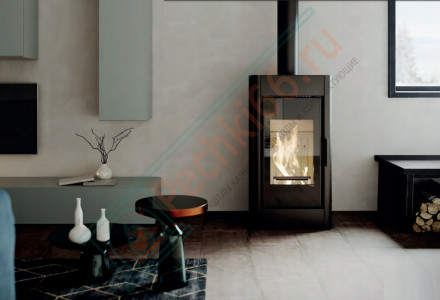 Печь-камин Solum, белая сталь (Defro-Home) 9кВт