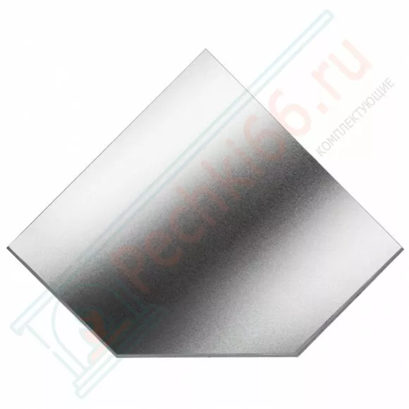 Притопочный лист VPL021-INBA, 1100Х1100мм, зеркальный (Вулкан) в Нижневартовске