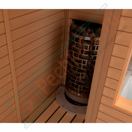 Электрокаменка пристенная ARIES ARI3-45NB-WL-P (SAWO)