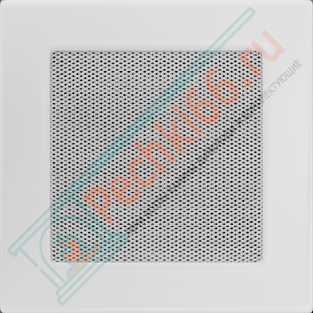 Вентиляционная решетка для камина 170х170, белая (FireWay)