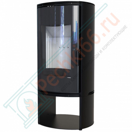 Печь-камин Orbis Log, черная сталь (Defro-Home) 9кВт