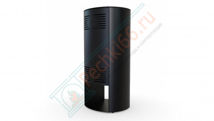 Печь-камин Orbis Log, черная сталь (Defro-Home) 9кВт