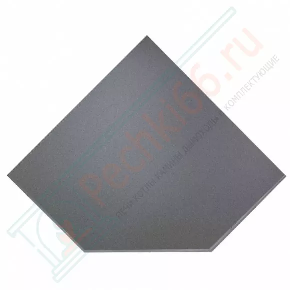 Притопочный лист VPL021-R7010, 1100Х1100мм, серый (Вулкан) в Нижневартовске