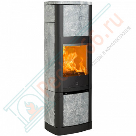 Печь-камин Scan 65-7 HT, стеатит, с задним выходом (Scan)