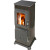 Отопительная печь Bozen, Черный (Thorma) до 124 м3