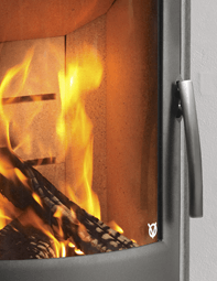 Печь-камин Shape 2, серый, талькохлорит (Varde)