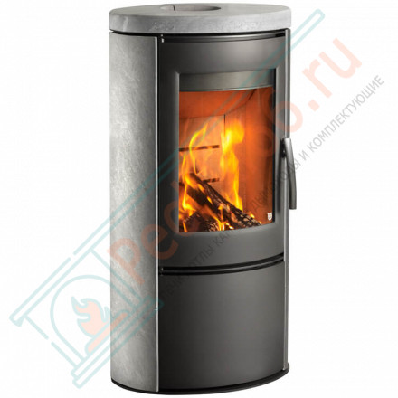 Печь-камин Shape 2, серый, талькохлорит (Varde)