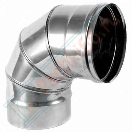 Отвод 90° (AISI-316L/0,8) d-300 (Craft-HF)