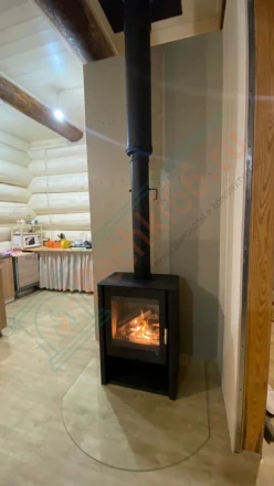 Печь-камин Мета-Бел Севан 7 под ключ (монтаж 09.2023)