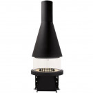 Круглая топка M360 T конический кожух (Piazzetta)