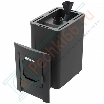 Печь для бани Вулкан 18С, дверца со стеклом (Протопи) до 18 м3