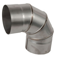 Отвод 90° (НЕРЖ-439/1,0) d-130 (УМК) Отвод 90° (НЕРЖ-439/1,0) d-130 (УМК)