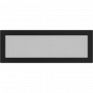 Вентиляционная решетка для камина 170х480, черная (FireWay)