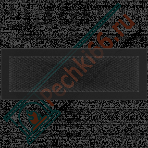 Вентиляционная решетка для камина 170х480, черная (FireWay) в Нижневартовске