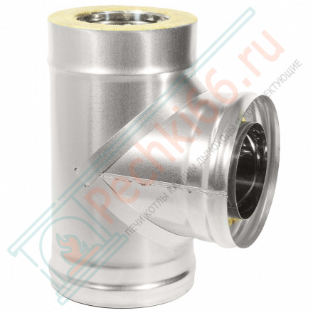 Тройник Термо 87° ТРТ-Р (304-0.8/304) d-120/220 (ТиС Стандарт)