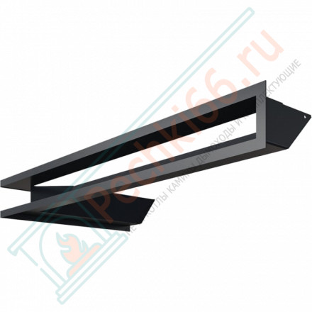 Каминная решетка угловая Luft 40X80X9 графит (Kratki)
