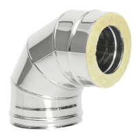 Отвод Термо 90° OT-Р с хомутом (310-0.8/304) d-150/250 (ТиС Энерго)