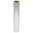 Сэндвич труба Термо ТТ-Р 1000 с хомутом (316-0.8/304-0.5) d-120/220 (ТиС Промо) Сэндвич труба Термо ТТ-Р 1000 с хомутом (316-0.8/304-0.5) d-120/220 (ТиС Промо)